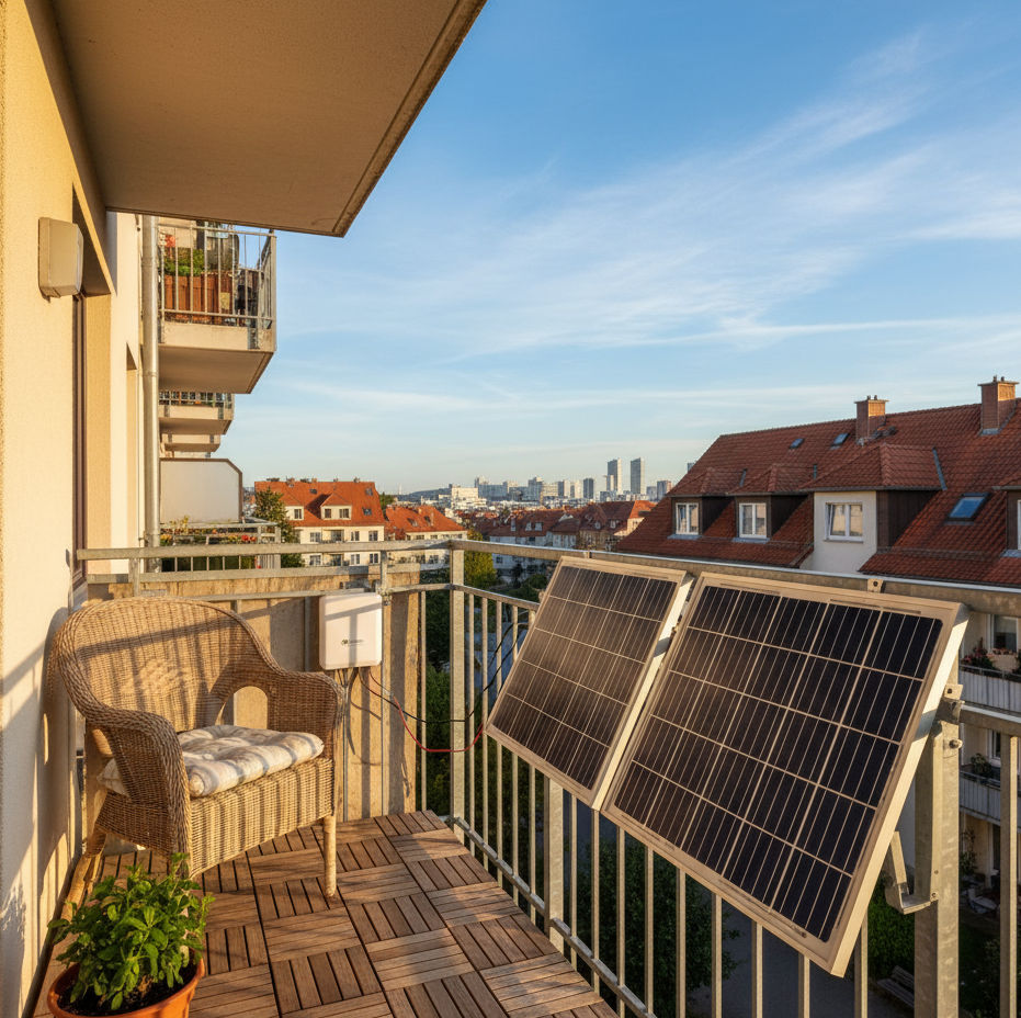 Balkon-Solaranlage Komplettset Rabatte - Black Friday 2025