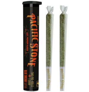 Blue Dream 2pks by pacific stone preroll at ShowGrow Long Beach Dispensary | Cannabis, Vapes, Edibles & Pickup
