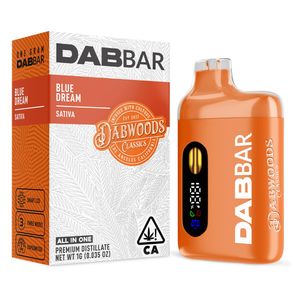 Blue Dream by dab bar cart at ShowGrow
