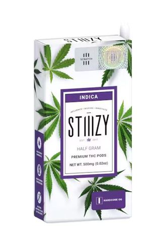 Hardcore OG by stiiizy cart at ShowGrow Long Beach Dispensary | Cannabis, Vapes, Edibles & Pickup