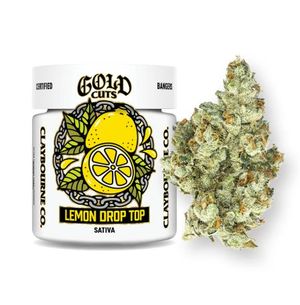 Gold Cut: Lemon Drop Top by claybourne co. flower at ShowGrow Long Beach Dispensary | Cannabis, Vapes, Edibles & Pickup