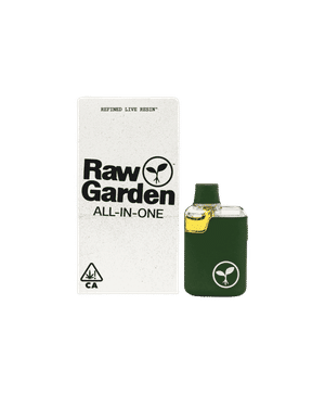 Sherbert Haze Refined Live Resin by raw garden cart at ShowGrow Long Beach Dispensary | Cannabis, Vapes, Edibles & Pickup