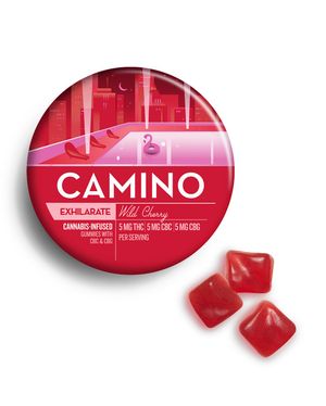 Wild Cherry 1:1 CBG Exhilarate by camino edible at ShowGrow