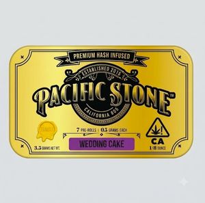 Wedding Cake  7pk Hashs by pacific stone preroll at ShowGrow Long Beach Dispensary | Cannabis, Vapes, Edibles & Pickup