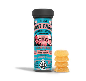 White Peach 10:10 CBG:THC by lost farm edible at ShowGrow Long Beach Dispensary | Cannabis, Vapes, Edibles & Pickup