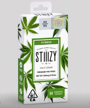 Pineapple Express by stiiizy cart at ShowGrow Long Beach Dispensary | Cannabis, Vapes, Edibles & Pickup