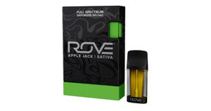 Apple Jack Live Resin Diamond Kit by rove cart at ShowGrow Long Beach Dispensary | Cannabis, Vapes, Edibles & Pickup