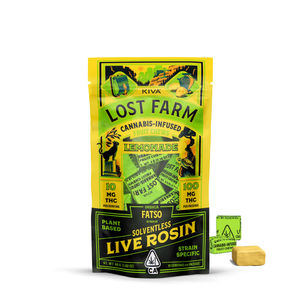 Lemonade x Fatso Rosin Chews by lost farm at ShowGrow Long Beach Dispensary | Cannabis, Vapes, Edibles & Pickup