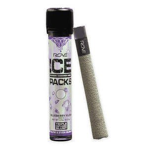 Blueberry Kush Blunt by rove preroll at ShowGrow Long Beach Dispensary | Cannabis, Vapes, Edibles & Pickup