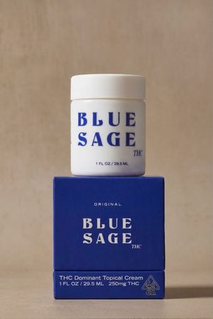 Original Cream by blue sage topical at ShowGrow Long Beach Dispensary | Cannabis, Vapes, Edibles & Pickup