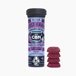 Black Raspberry 10:5 CBN Live Resin by lost farm edible at ShowGrow Long Beach Dispensary | Cannabis, Vapes, Edibles & Pickup