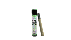 Purple Trainwreck Ice Pack Blunt by rove preroll at ShowGrow