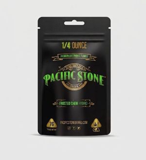 Frosted Chem by pacific stone flower at ShowGrow Long Beach Dispensary | Cannabis, Vapes, Edibles & Pickup