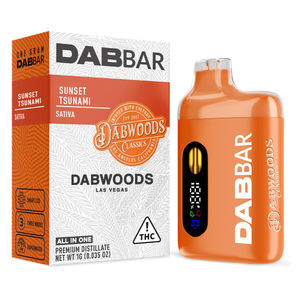 Sunset Tsunami by dab bar cart at ShowGrow