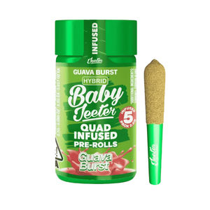 Guava Burst 5pks by jeeter preroll at ShowGrow Long Beach Dispensary | Cannabis, Vapes, Edibles & Pickup