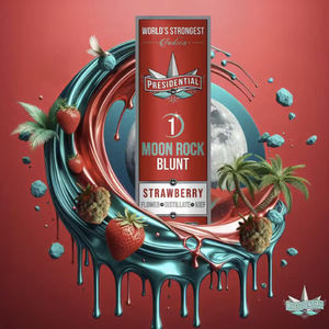 Strawberry Moon Rock Blunt by presidential preroll at ShowGrow Long Beach Dispensary | Cannabis, Vapes, Edibles & Pickup