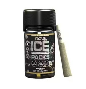 Kiwi Kush Ice Pack 6pks by rove preroll at ShowGrow Long Beach Dispensary | Cannabis, Vapes, Edibles & Pickup