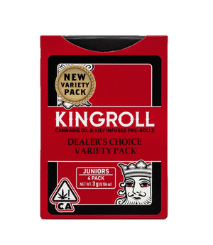 Dealer's Choice  Variety Mix #10 4pk by kingroll preroll at ShowGrow Long Beach Dispensary | Cannabis, Vapes, Edibles & Pickup