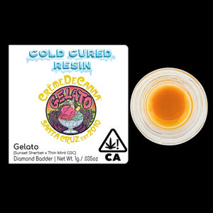 Gelato Diamond Badder by creme de canna concentrate at ShowGrow Long Beach Dispensary | Cannabis, Vapes, Edibles & Pickup