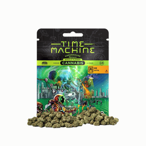 Blue Dream by time machine flower at ShowGrow Long Beach Dispensary | Cannabis, Vapes, Edibles & Pickup