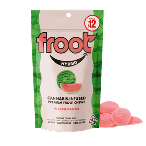 Watermelon by froot edible at ShowGrow Long Beach Dispensary | Cannabis, Vapes, Edibles & Pickup