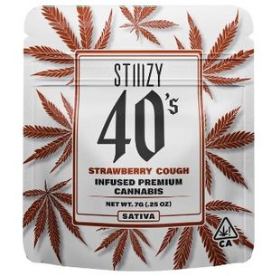 Infused Strawberry Cough by stiiizy flower at ShowGrow Long Beach Dispensary | Cannabis, Vapes, Edibles & Pickup