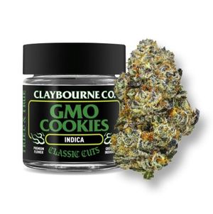 GMO Cookies by claybourne co. at ShowGrow Long Beach Dispensary | Cannabis, Vapes, Edibles & Pickup