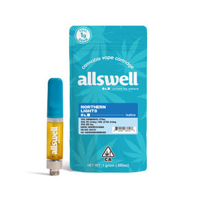 Northern Lights by allswell cart at ShowGrow Long Beach Dispensary | Cannabis, Vapes, Edibles & Pickup