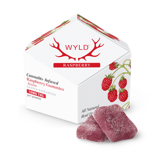 Raspberry by wyld edible at ShowGrow Long Beach Dispensary | Cannabis, Vapes, Edibles & Pickup
