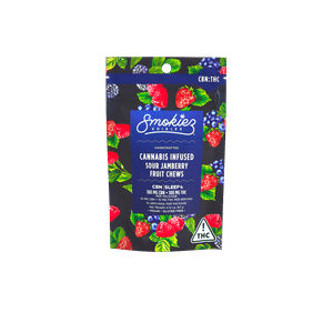 1:1 Sour Jamberry CBN by smokiez edible at ShowGrow