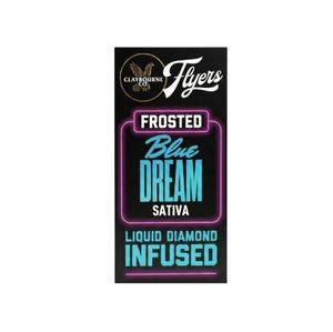 Blue Dream Frosted Flyers 5pks by claybourne preroll at ShowGrow Long Beach Dispensary | Cannabis, Vapes, Edibles & Pickup