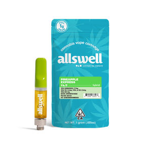 Pineapple Express by allswell cart at ShowGrow Long Beach Dispensary | Cannabis, Vapes, Edibles & Pickup
