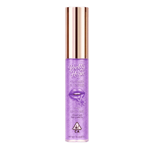 Glam Daddy Purple Lipgloss by pretty dope topical at ShowGrow Long Beach Dispensary | Cannabis, Vapes, Edibles & Pickup