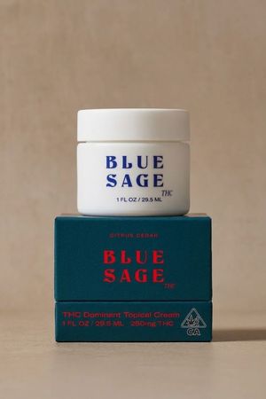 Citrus Cedar Cream by blue sage topical at ShowGrow Long Beach Dispensary | Cannabis, Vapes, Edibles & Pickup