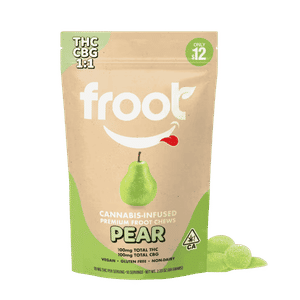 Pear 1:1 CBG Hybrid by froot at ShowGrow Long Beach Dispensary | Cannabis, Vapes, Edibles & Pickup