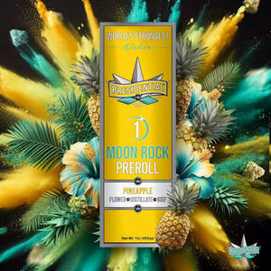Pineapple Moon Rock by presidential preroll at ShowGrow Long Beach Dispensary | Cannabis, Vapes, Edibles & Pickup