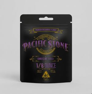 Garlic OZ by pacific stone flower at ShowGrow Long Beach Dispensary | Cannabis, Vapes, Edibles & Pickup