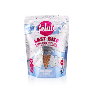 Birthday Cake Last Bite Cones by gelato edible at ShowGrow Long Beach Dispensary | Cannabis, Vapes, Edibles & Pickup