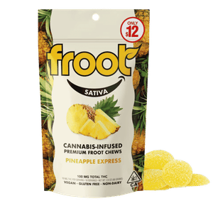 Pineapple Express by froot edible at ShowGrow Long Beach Dispensary | Cannabis, Vapes, Edibles & Pickup