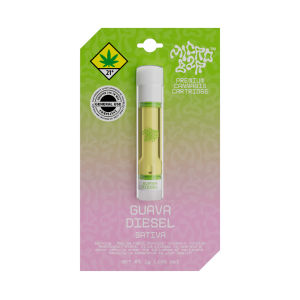Guava Diesel by microbar cart at ShowGrow Long Beach Dispensary | Cannabis, Vapes, Edibles & Pickup