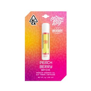 Peach Pretty by microbar cart at ShowGrow Long Beach Dispensary | Cannabis, Vapes, Edibles & Pickup