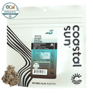 Donny Burger by coastal sun flower at ShowGrow Long Beach Dispensary | Cannabis, Vapes, Edibles & Pickup