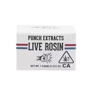 Blooberry Muffins Tier 4 Rosin by punch extracts concentrate at ShowGrow Long Beach Dispensary | Cannabis, Vapes, Edibles & Pickup