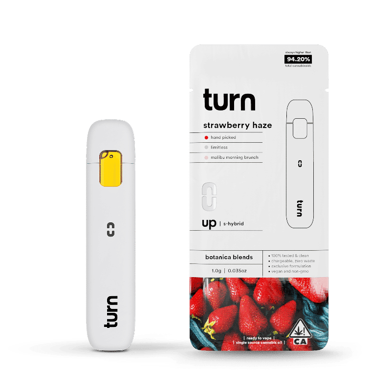 Strawberry Haze Up by turn cart at Haven
