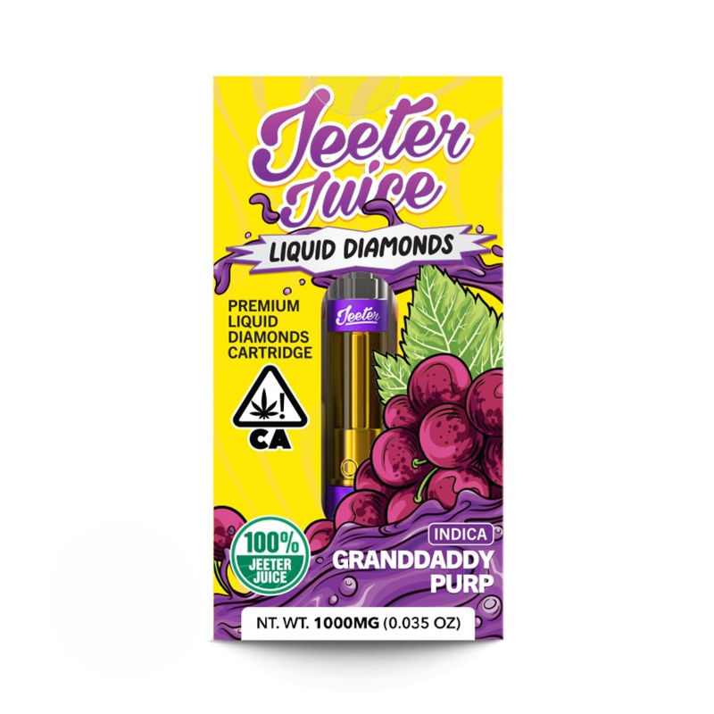 Granddaddy Purp Liquid Diamonds by jeeter cart at Haven