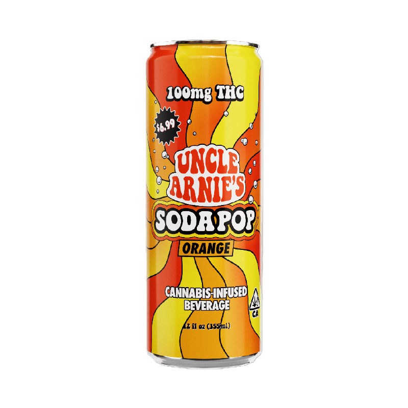 Orange Soda by uncle arnie's edible at Haven