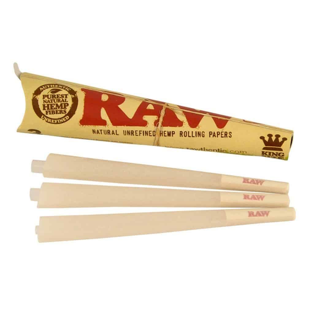 RAW 3PK Hemp Rolling Papers accessories at Haven