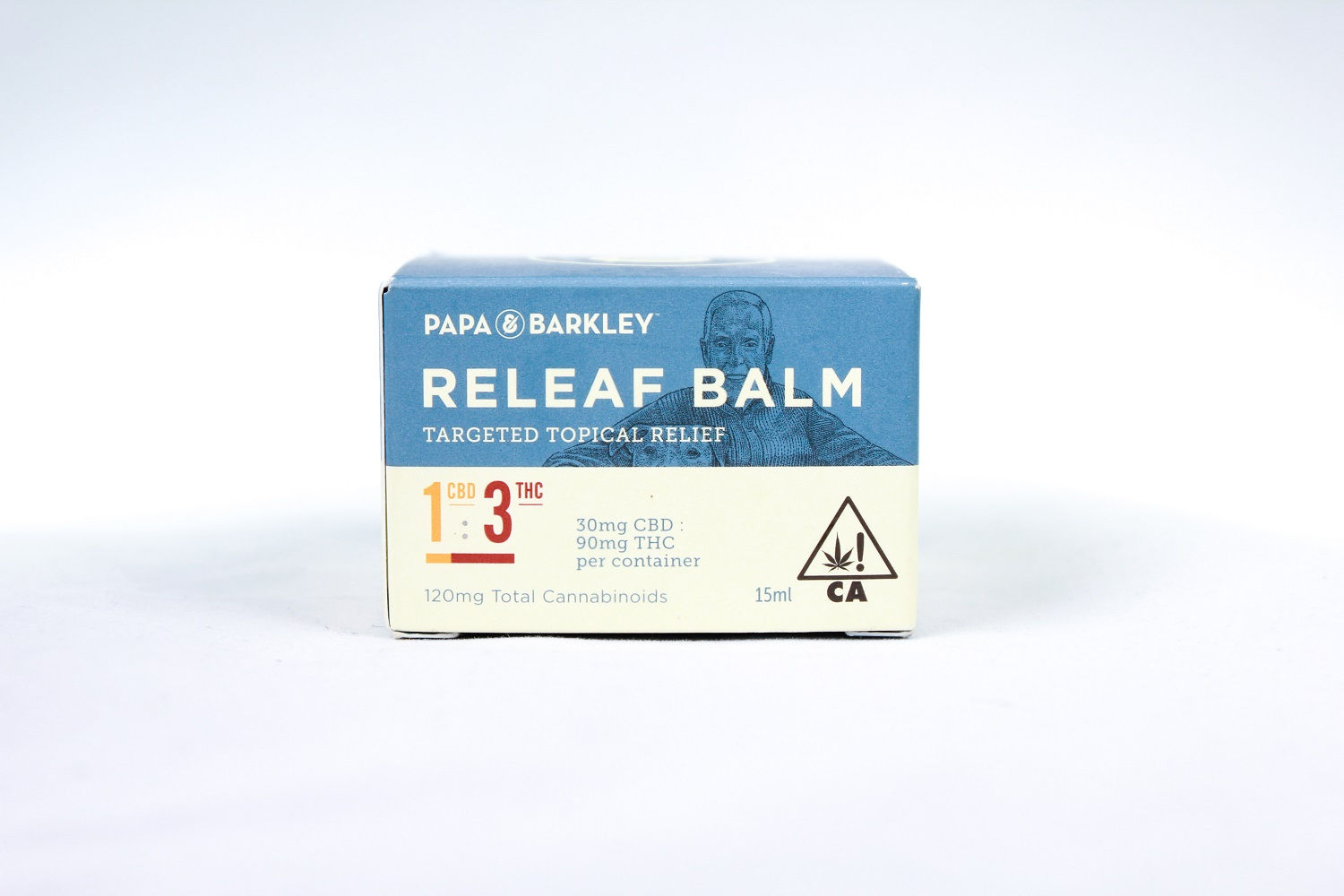 Releaf Balm THC Rich 1:3 by papa & barkley topical at Haven