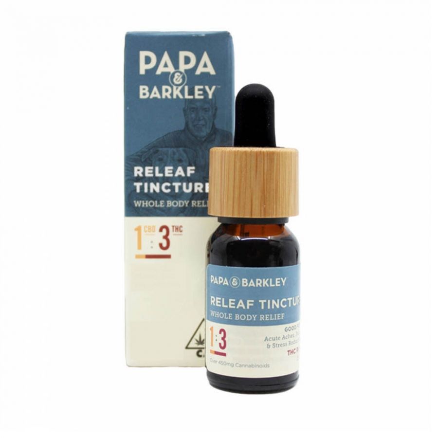 Releaf THC Rich 1:3 30ml by papa & barkley edible at Haven
