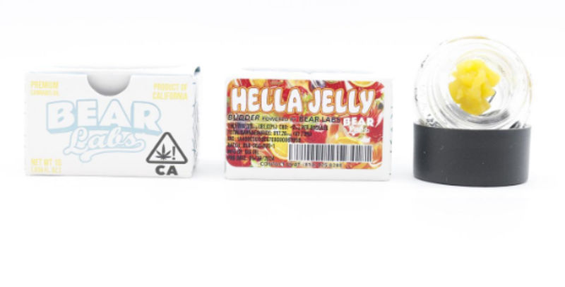 Hella Jelly Budder by bear labs concentrate at Haven